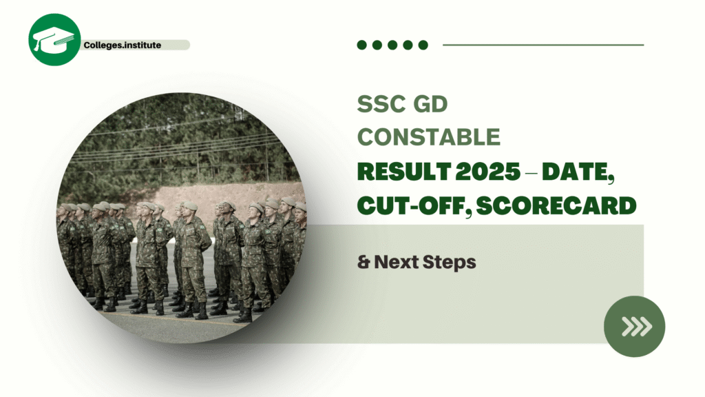 SSC GD Constable Result 2025 – Date, Cut-Off, Scorecard & Next Steps