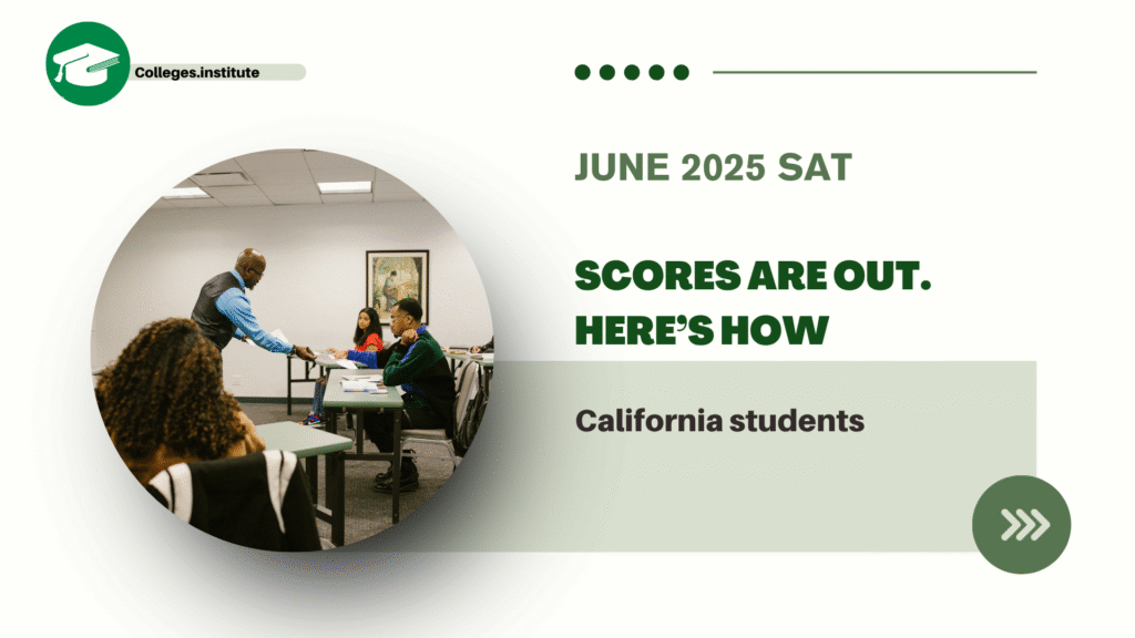 June 2025 SAT scores are out. Here’s how California students